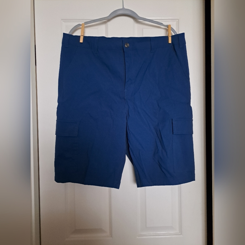 Eddie Bauer Men's Teal Blue Cargo Shorts